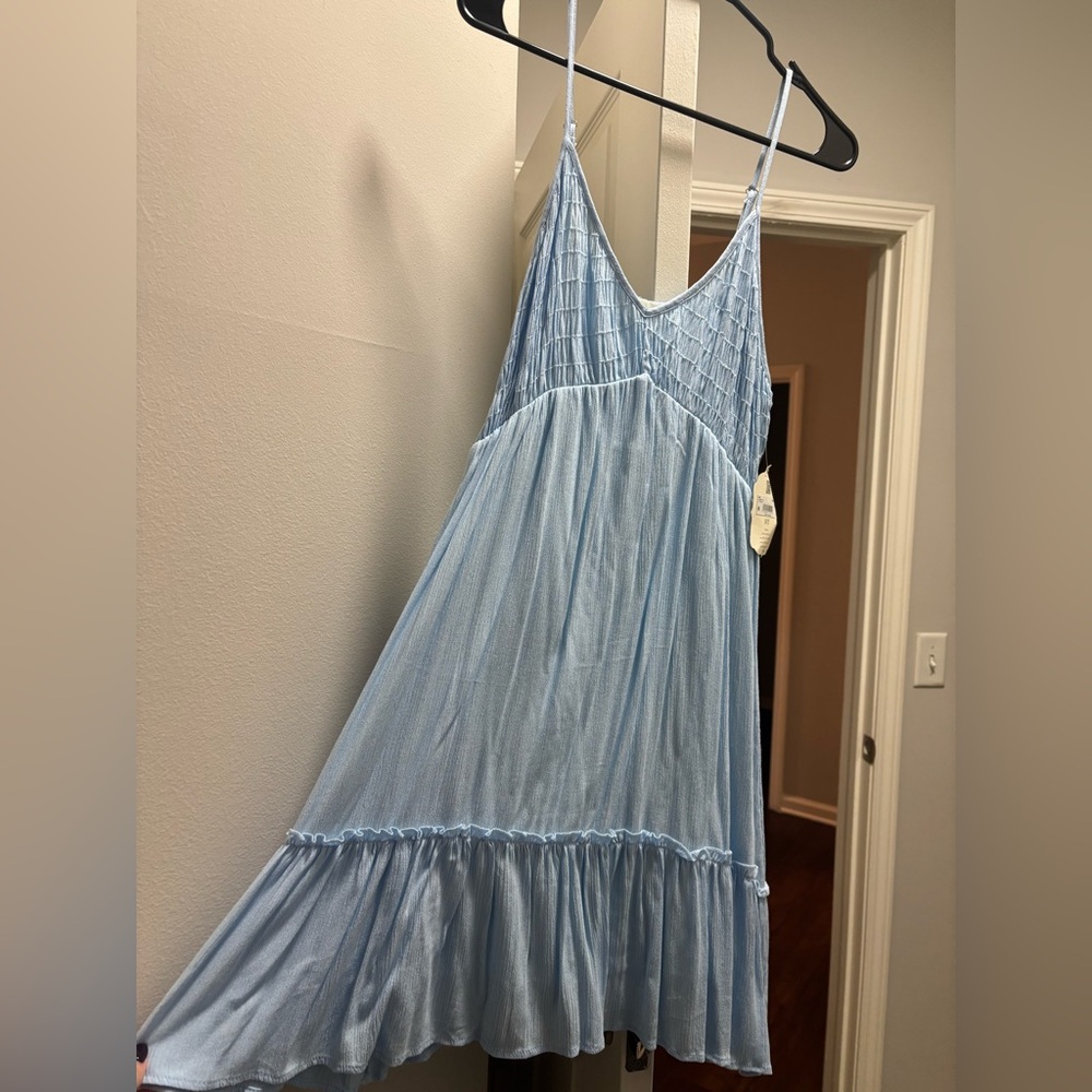 Altar'd State Light Blue Dress NEW WITH TAGS
